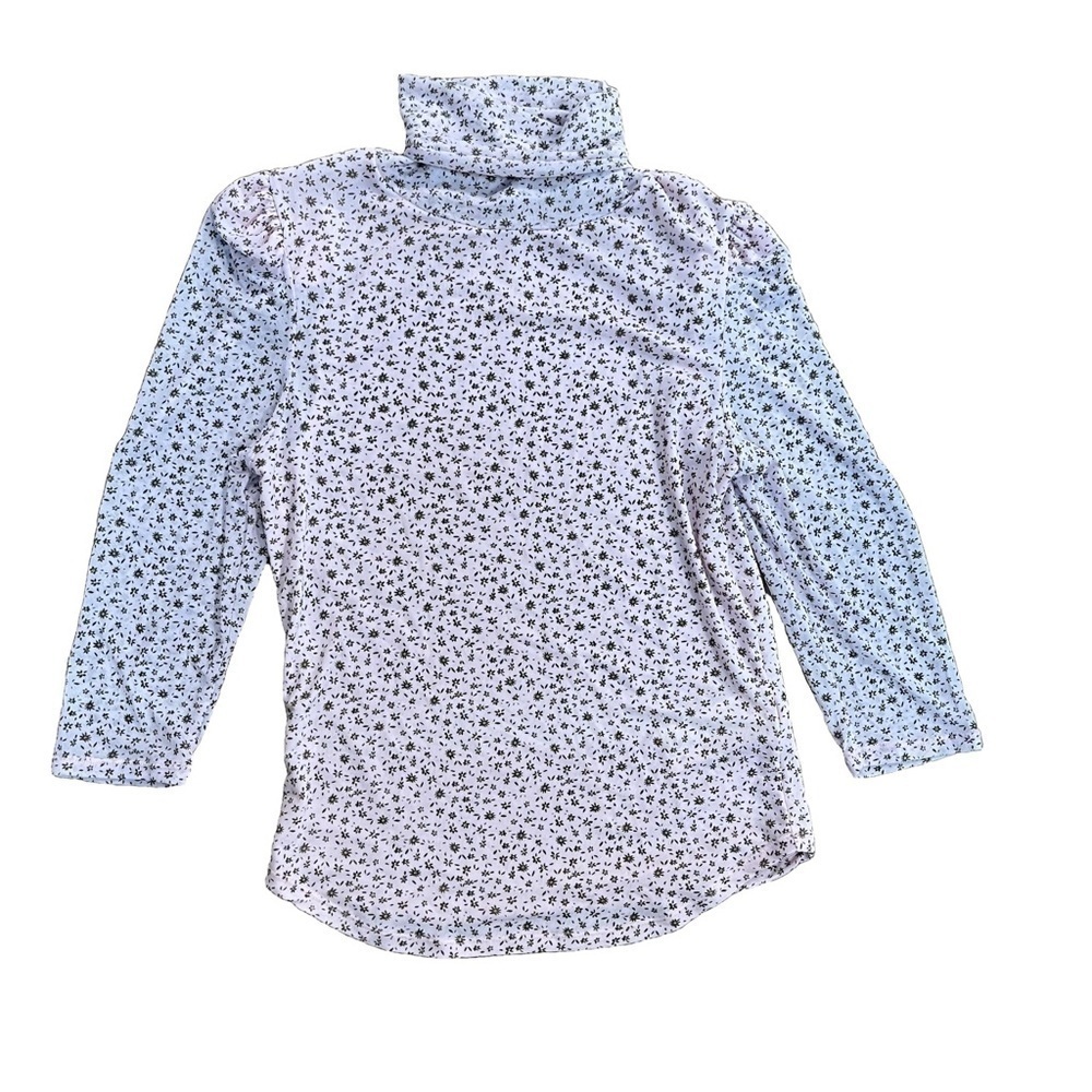 Free People Gather Lavender Turtleneck M - Picture 3 of 6